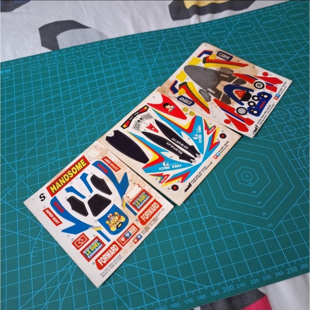 TAMIYA DECAL ORIGINAL MERK AULDEY