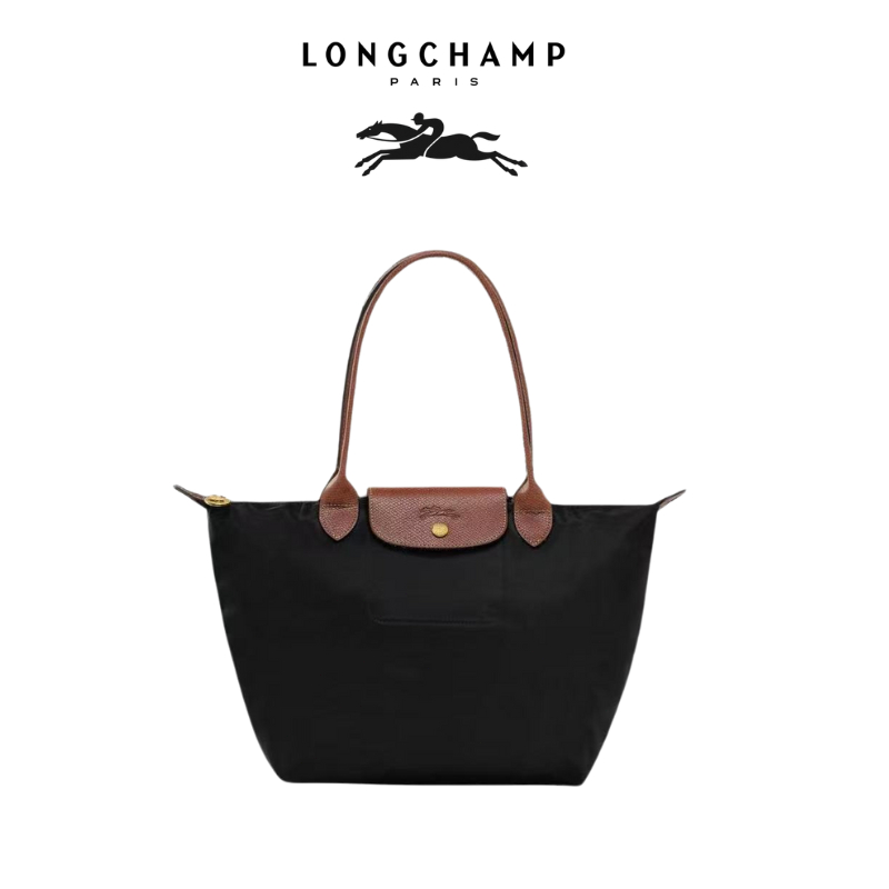 LONGCHAMP Tas Tote Wanita Santai Perjalanan Kantor Serbaguna Anti Air