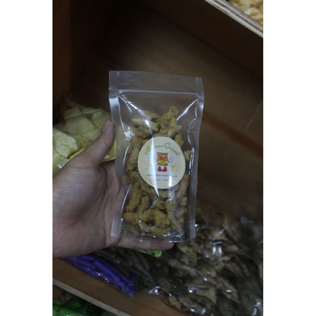 Usus Krispi / Usus Krispi Original / Usus Krispi pedas Daun Jeruk