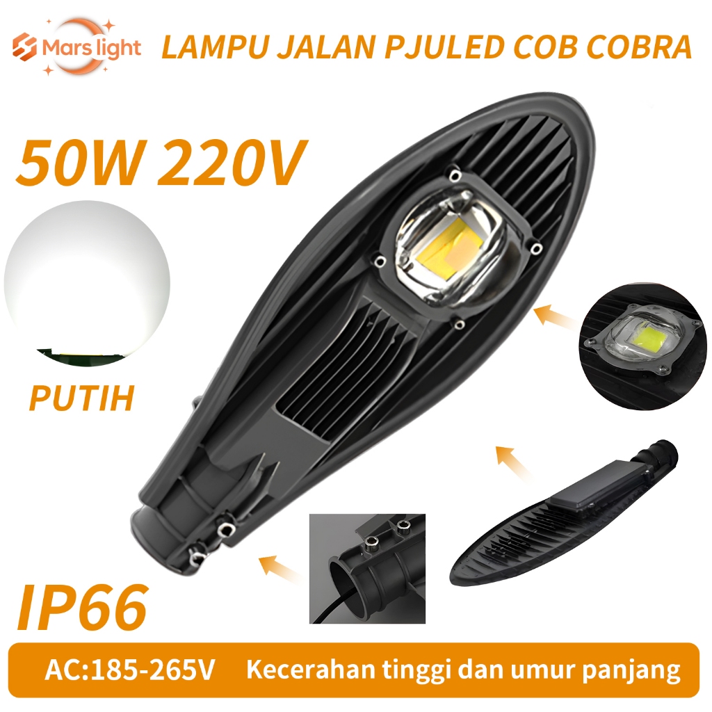 Lampu Jalan LED 50W/100W Super Terang IP66