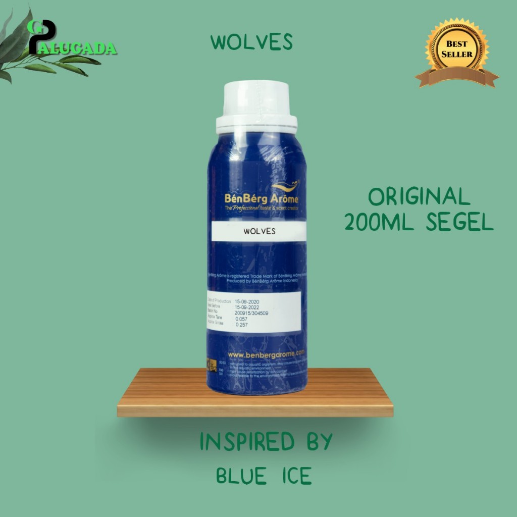 bibit parfum murni  WOLVES  BENBERG 200ML SEGEL