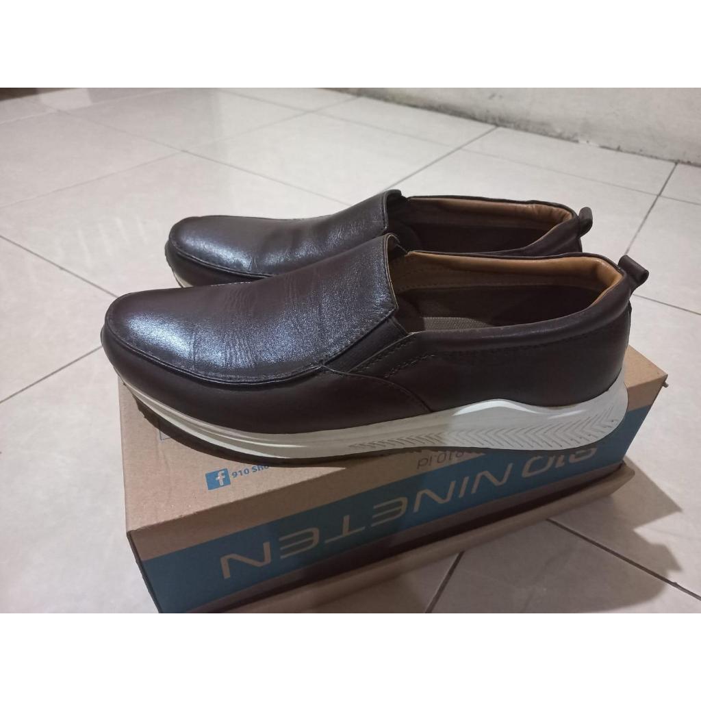 Buccheri Everhart Slip On Pria 41 Brown - Second Original