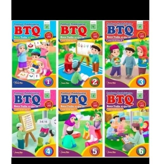BTQ UNTUK SD/MI KELAS 1 2 3 4 5 6