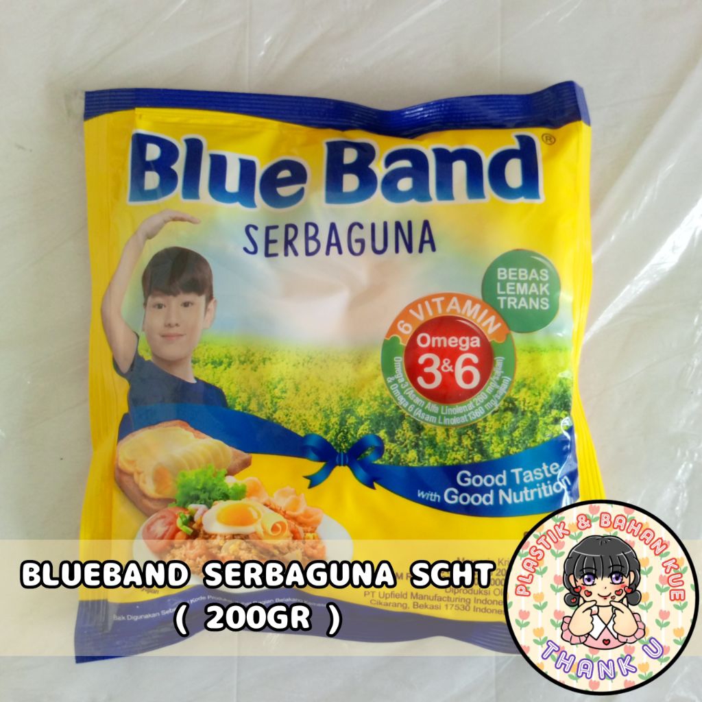 Blueband serbaguna sachet/ blueband serbaguna/ blueband sachet/ blueband 200gr/ mentega blueband