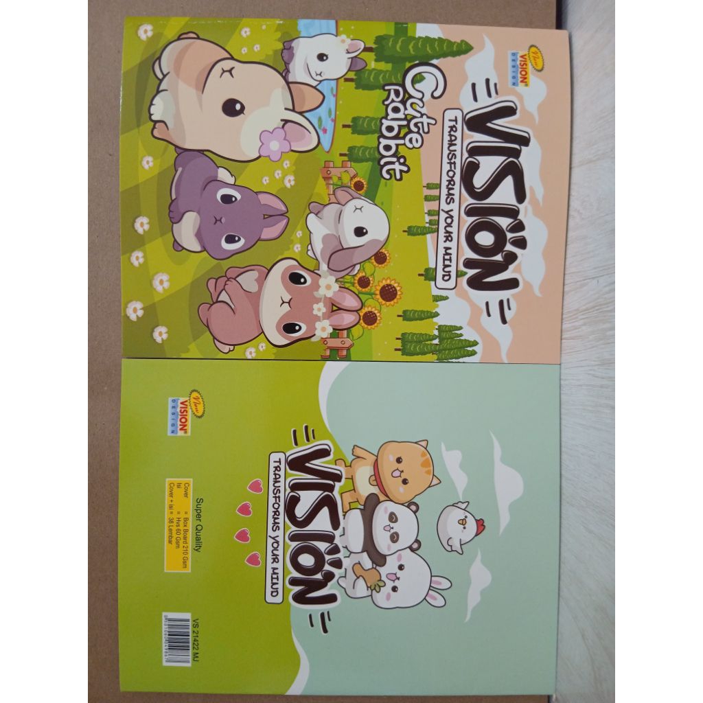Buku Tulis Vision / Buku Tulis / Vision isi 38 lembar