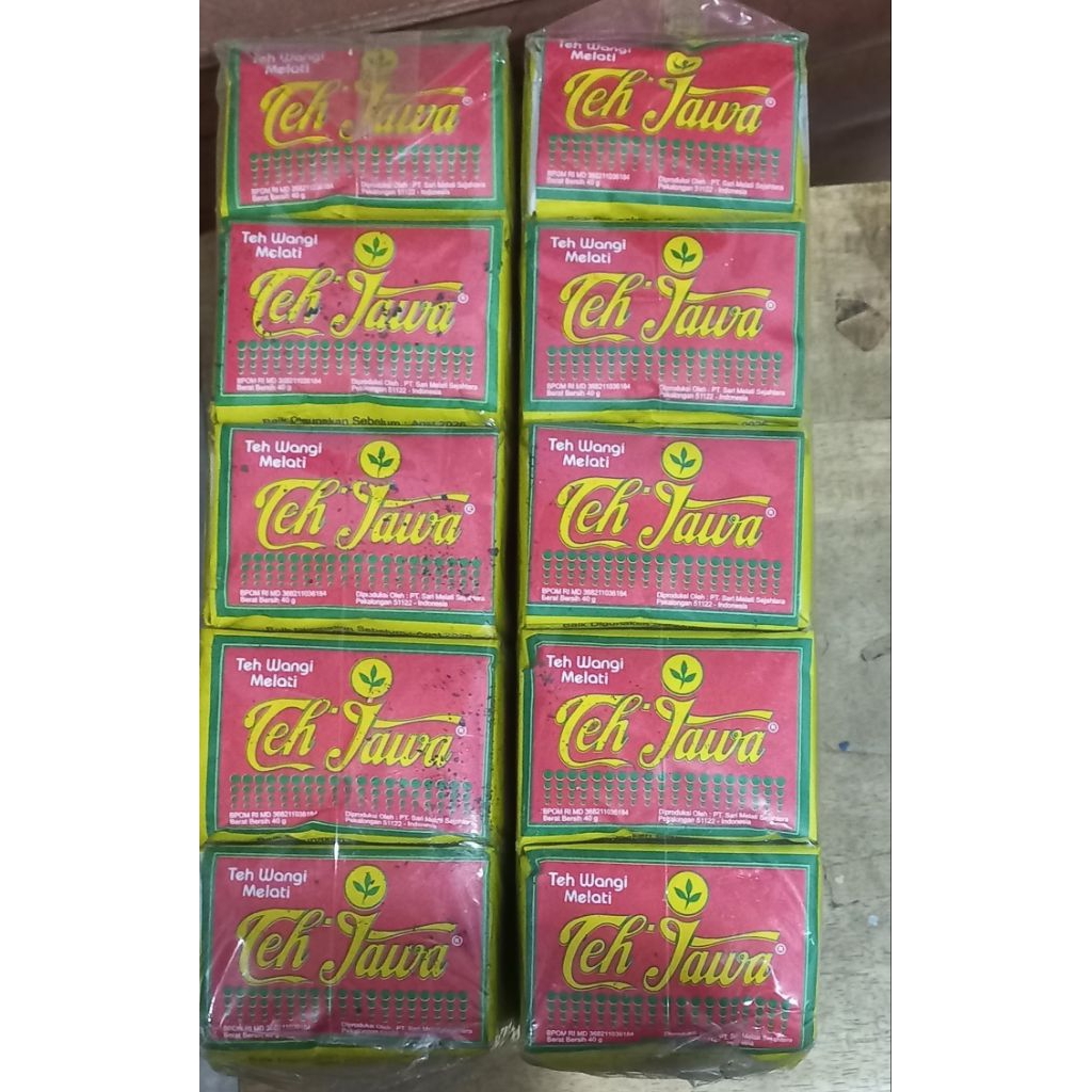 Teh jawa merah isi 10 per pack