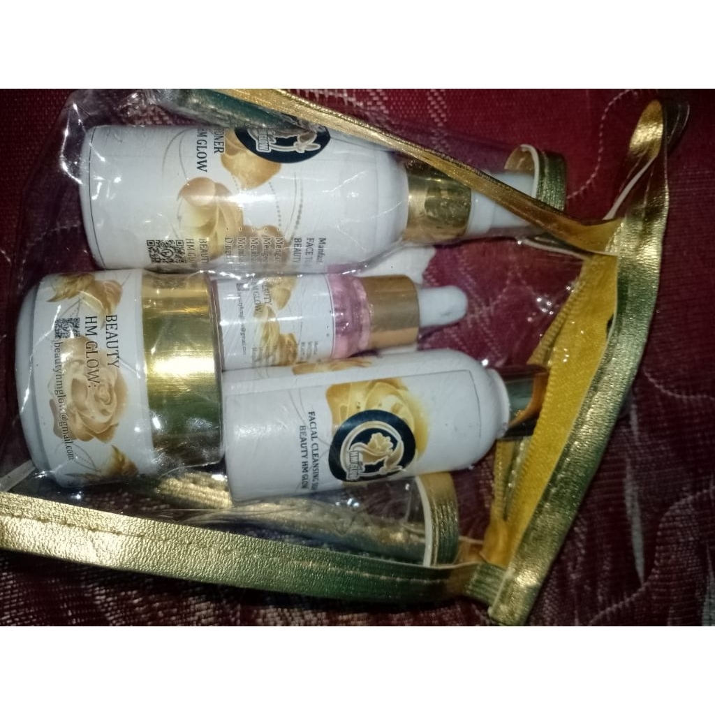 HM Glow Skincare Memutihkan dan Glowing