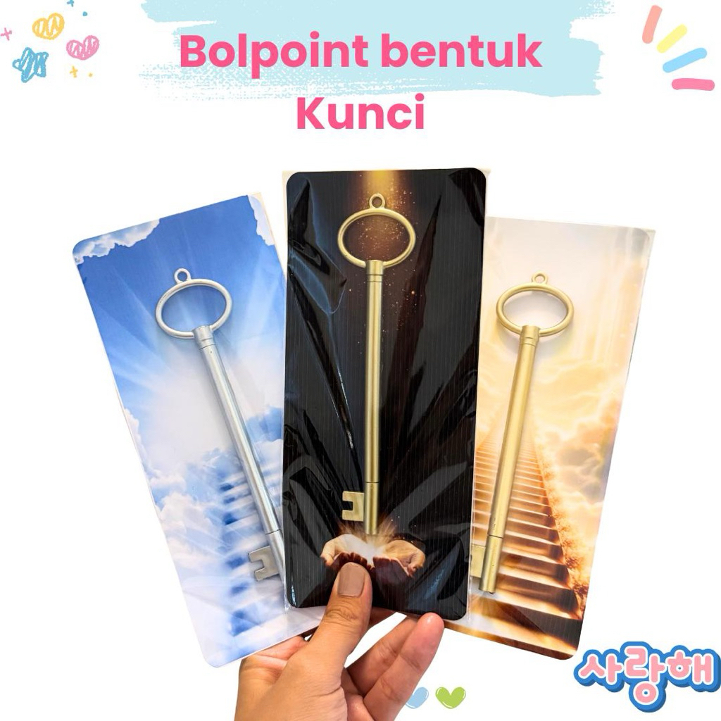 Souvenir Kunci Surga - Souvenir Bolpoint bentuk Kunci Eonni Cantikk