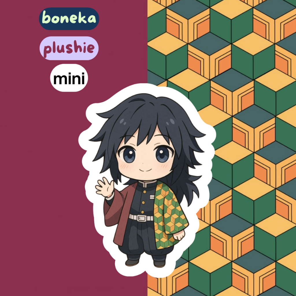 PLUSHIE MINI GIYU / BONEKA MINI GIYU / BONEKA MINI CUSTOM