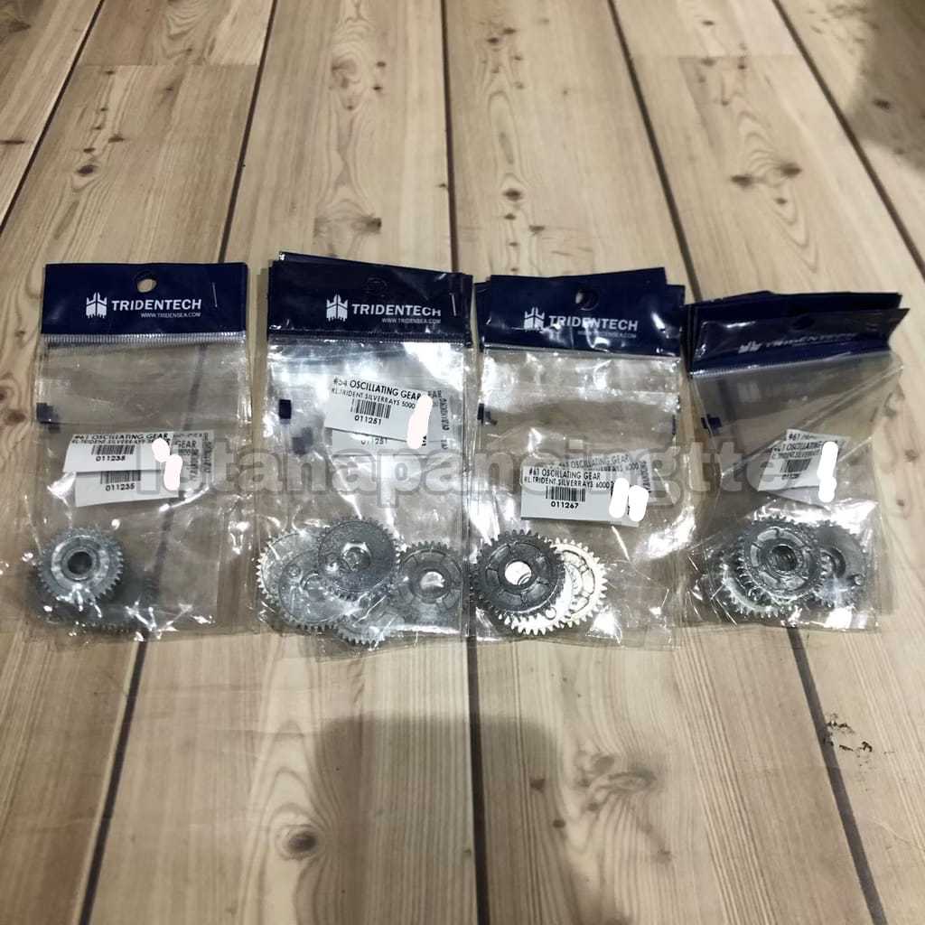 OSCILLATING GEAR REEL TRIDENTECH SILVERRAYS SIZE 3500/5000/6000/7000 AKSESORIS REL