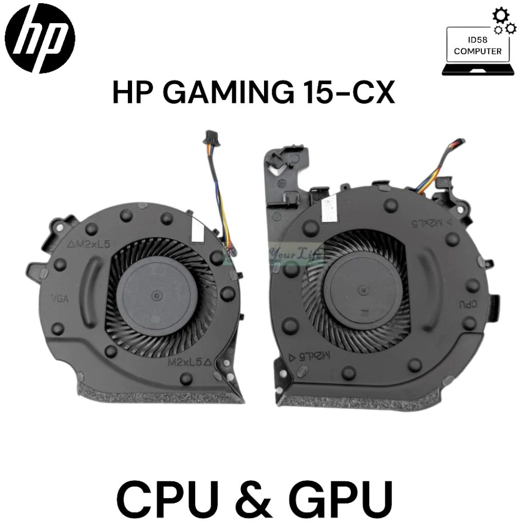 FAN PROCESSOR HP PAVILION GAMING 15-CX0057TX 15-CX SERIES GPU CPU INTERNAL
