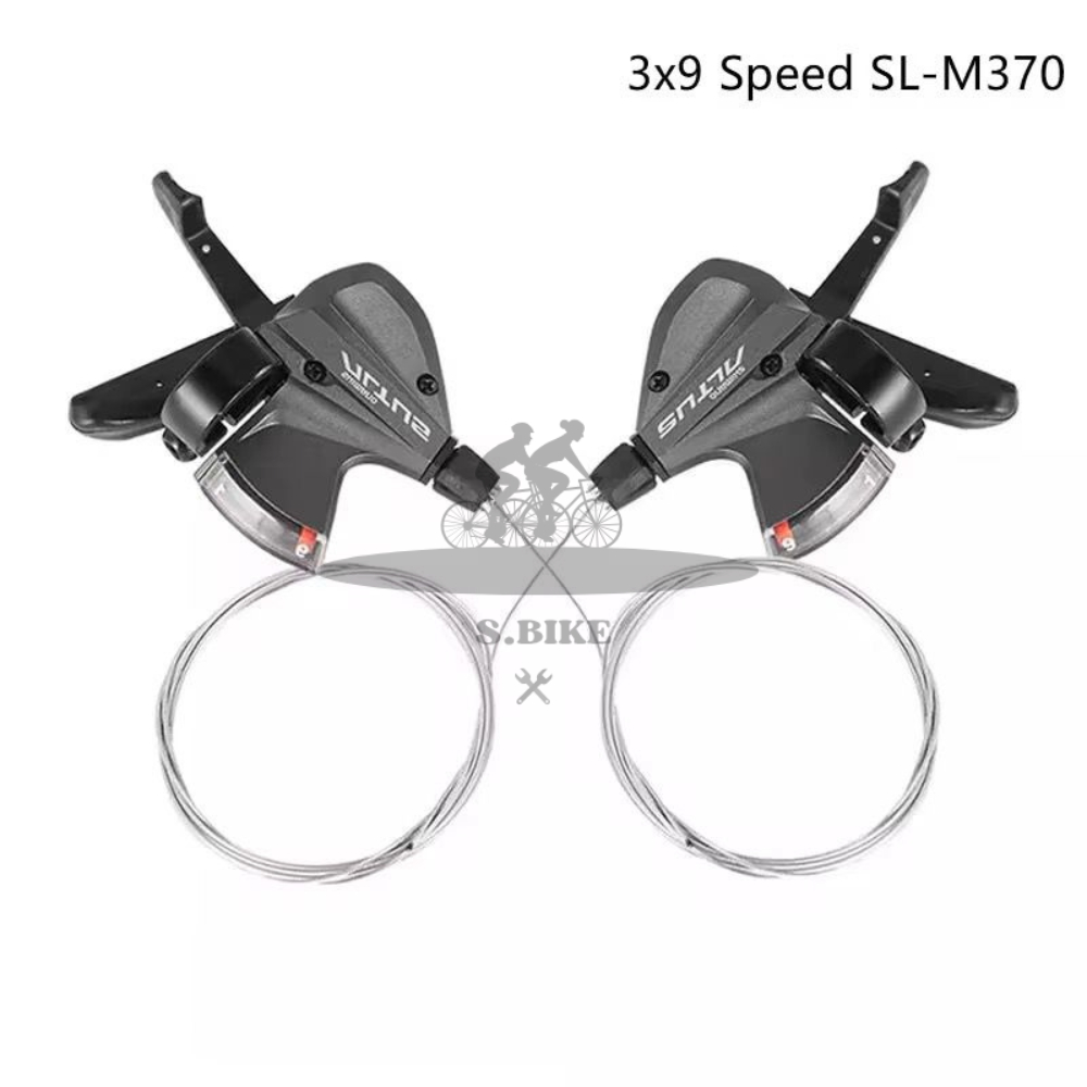 [ S.BIKE ] Shifter Sepeda Shimano Altus M370 Speed Operan Gigi Sepeda Lipat MTB DLL