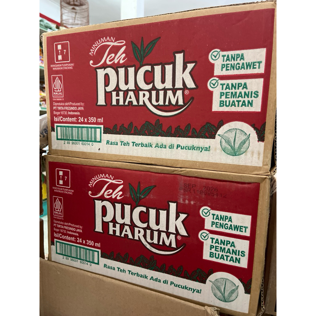TEH PUCUK 350ml (1 DUS)