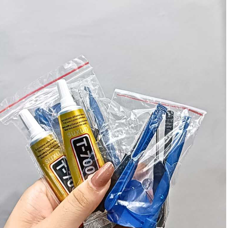 OBENG SERVICE HP - OBENG SET 9 IN 1 + LEM LCD ALAT PEMBUKA CASING LCD HP SUCKER LCD