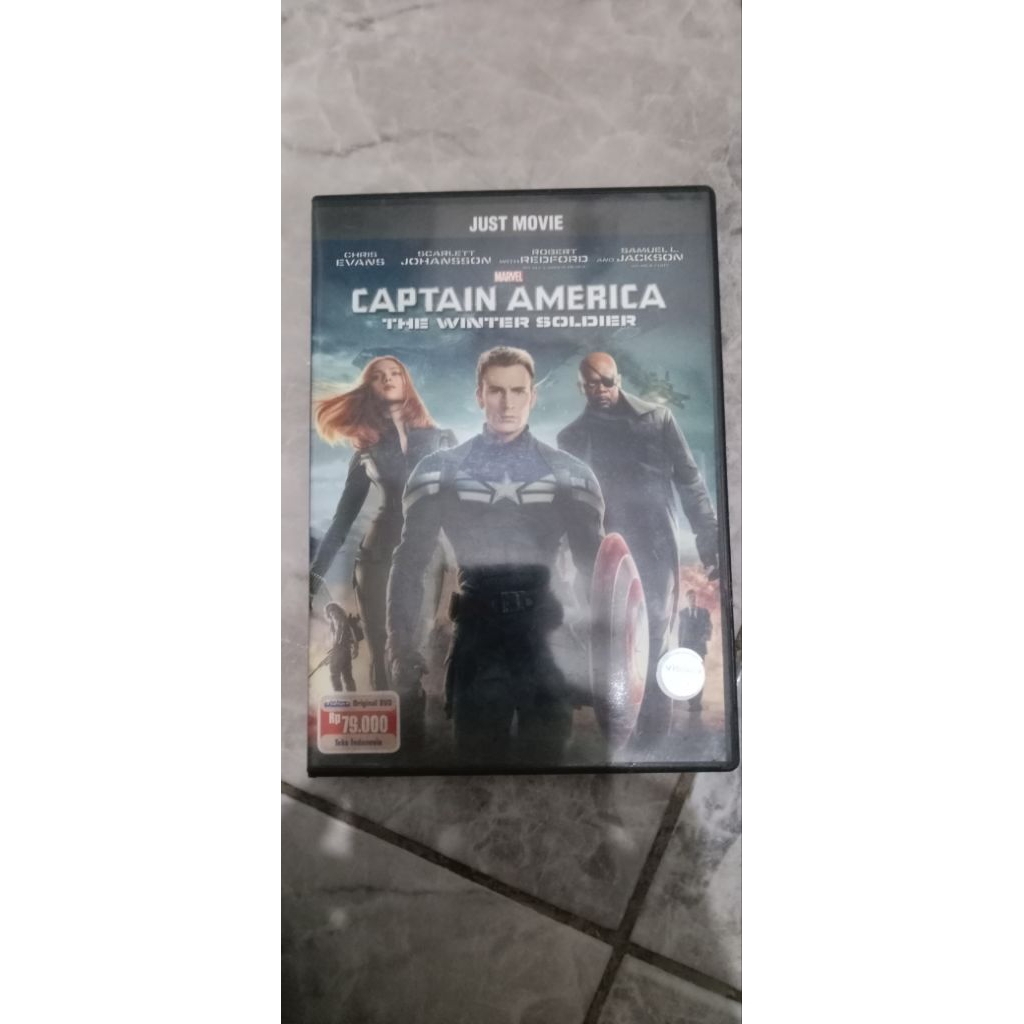 kaset dvd original captain america first avenger