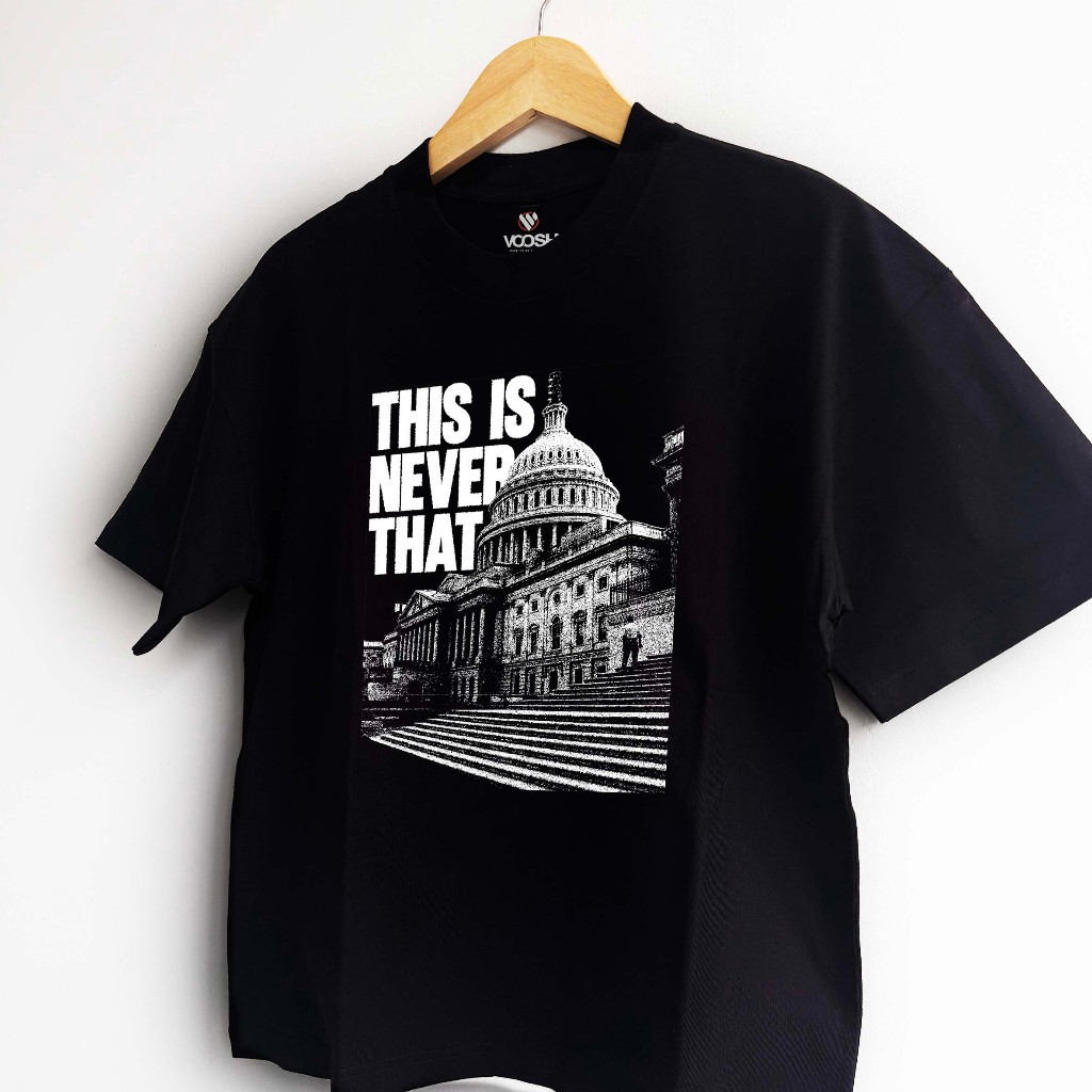 VOOSH OFFICIAL | Baju Kaos | T shirt | Boxy Tee - THIS IS NEVER THAT - SW0195