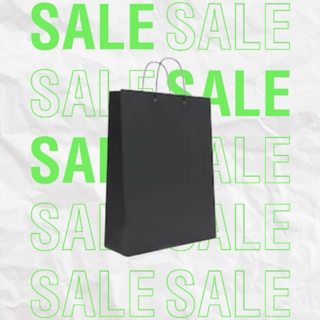 PAPERBAG HITAM POLOS 25X10X35 PAPERBAG BAHAN KRAFT HITAM POLOS 25X10X35 PAPERBAG HITAM POLOS / TAS K