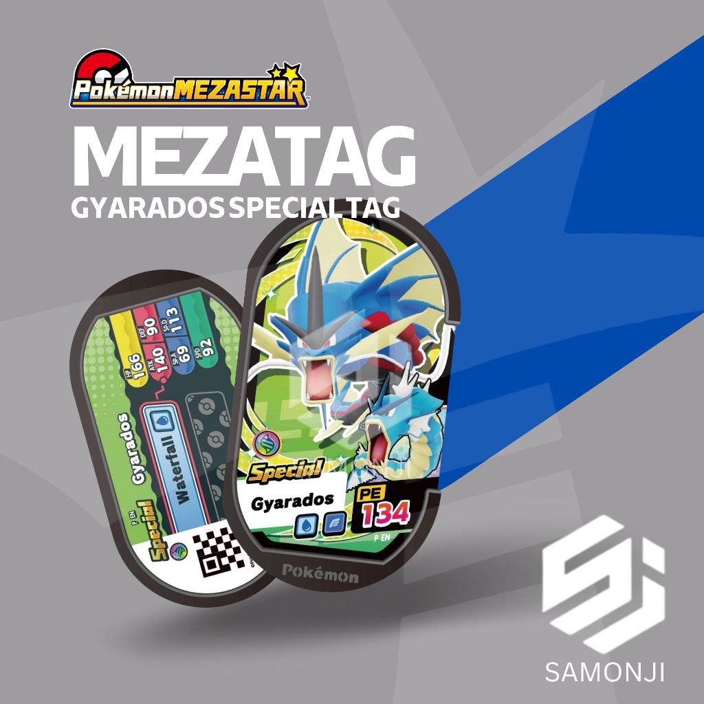 Pokemon Mezastar - Tag Chip ONLY Gyarados promo sealed limited edition