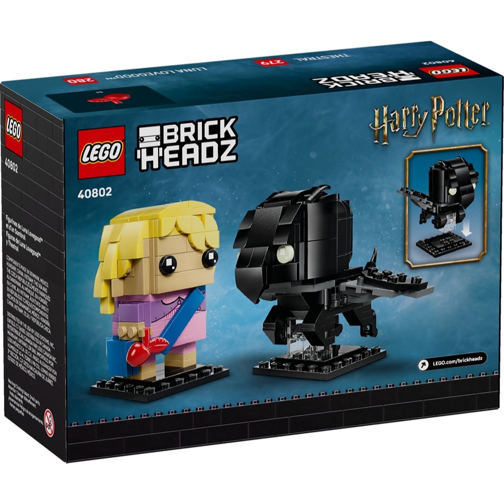Lego Brickheadz 40802 Luna Lovegood & Thestral