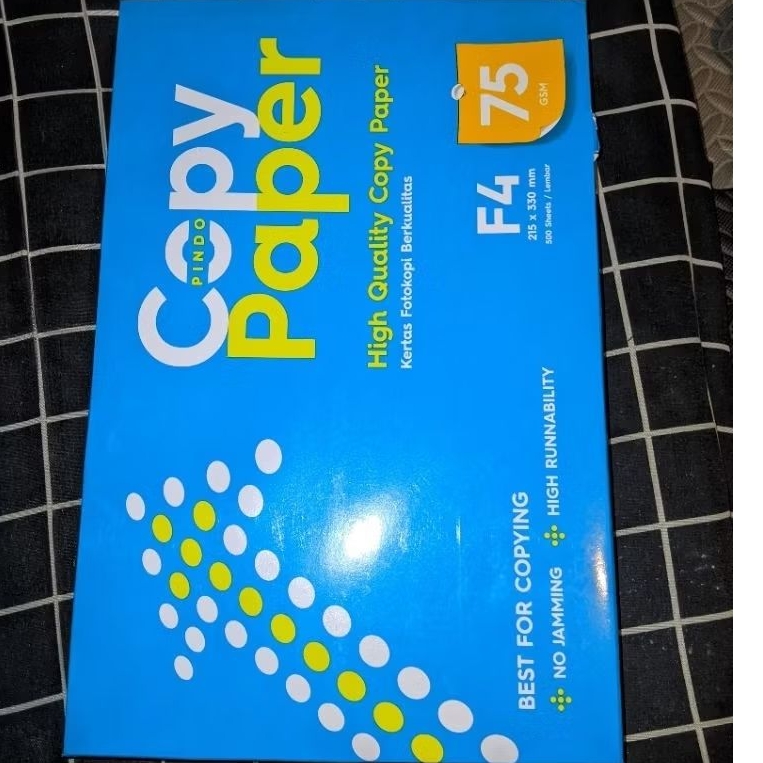 HVS / KERTAS HVS F4 / HVS 75 GSM /215 × 330 KERTAS HVS F4