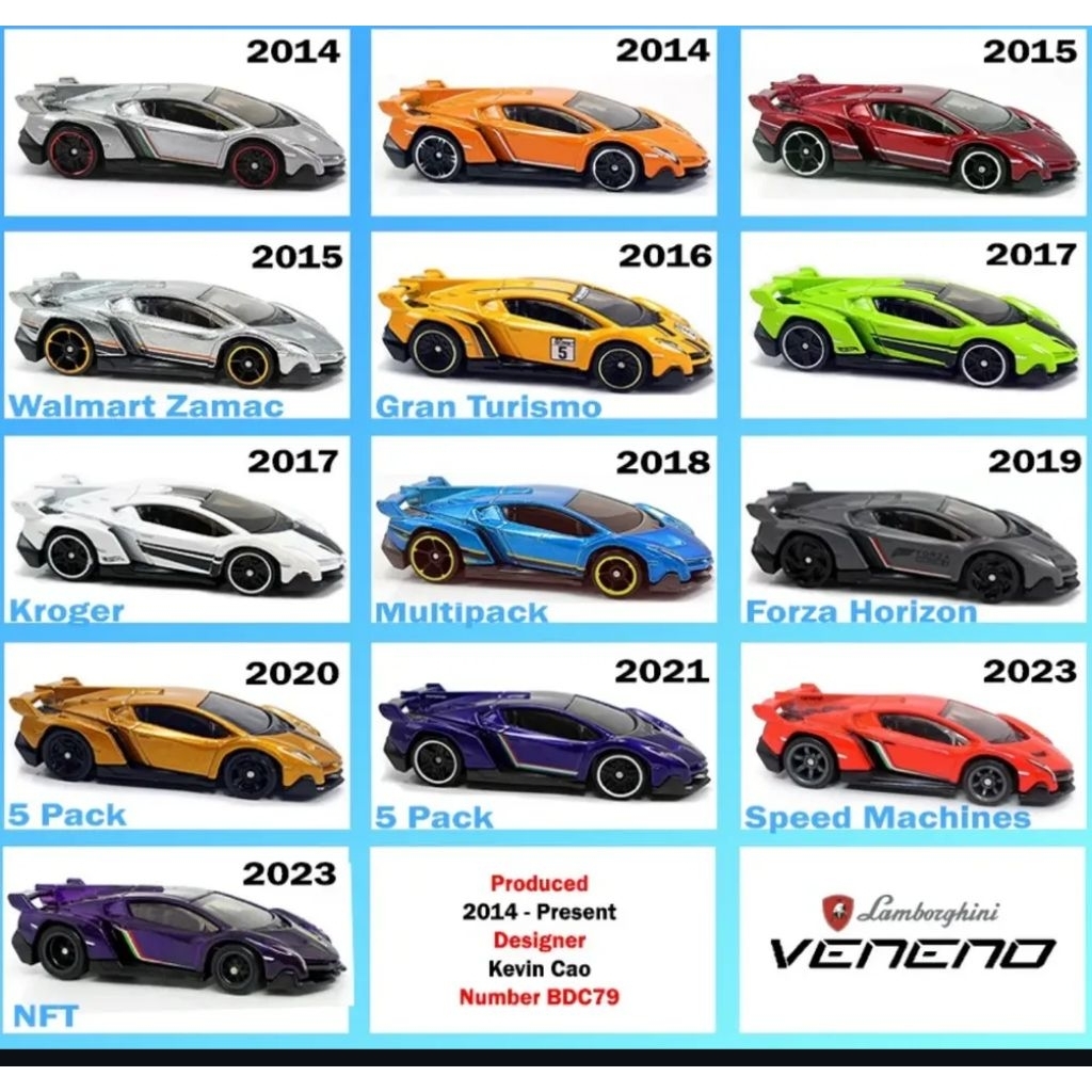 Hot Wheels LAMBORGHINI VENENO