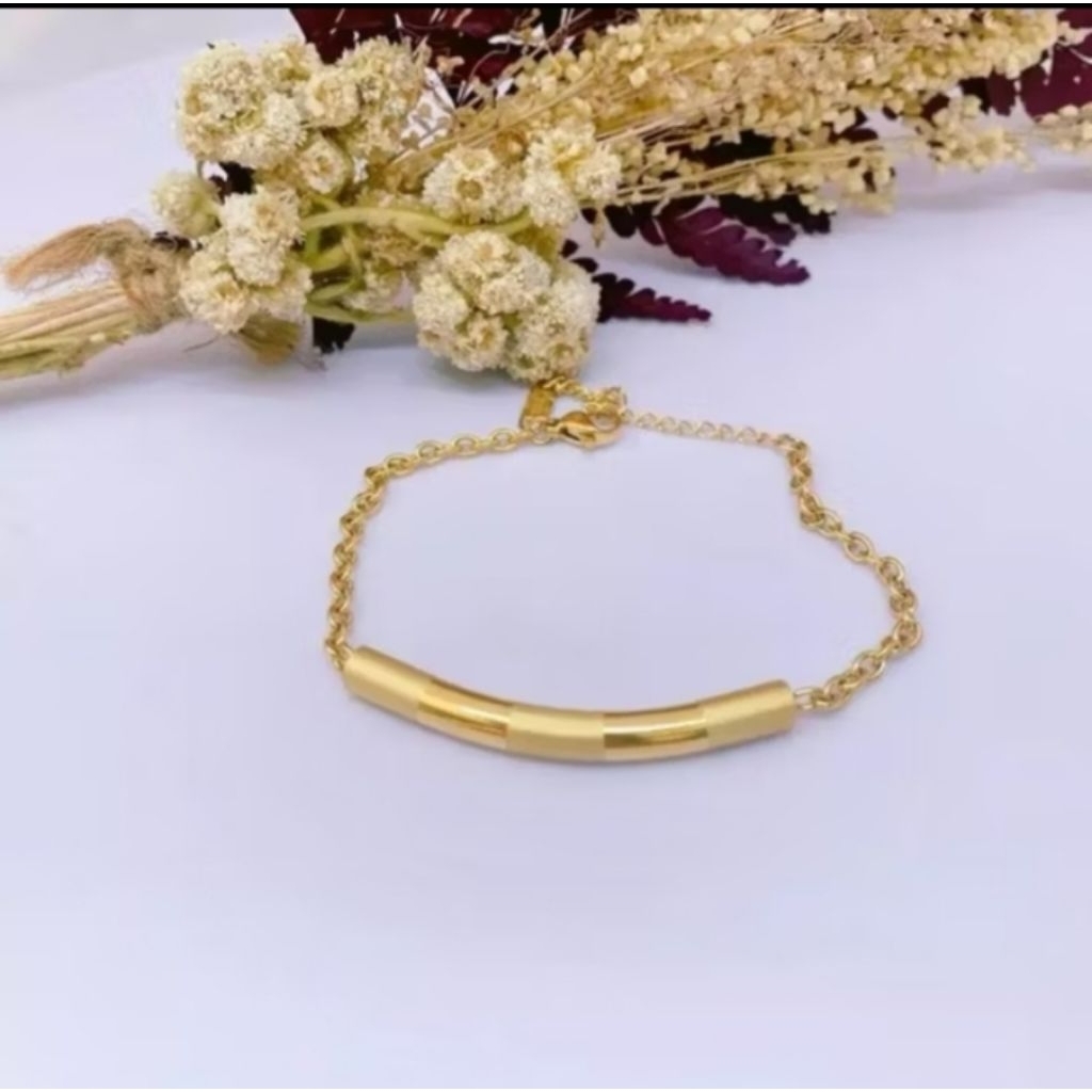 gelang bambu titanium