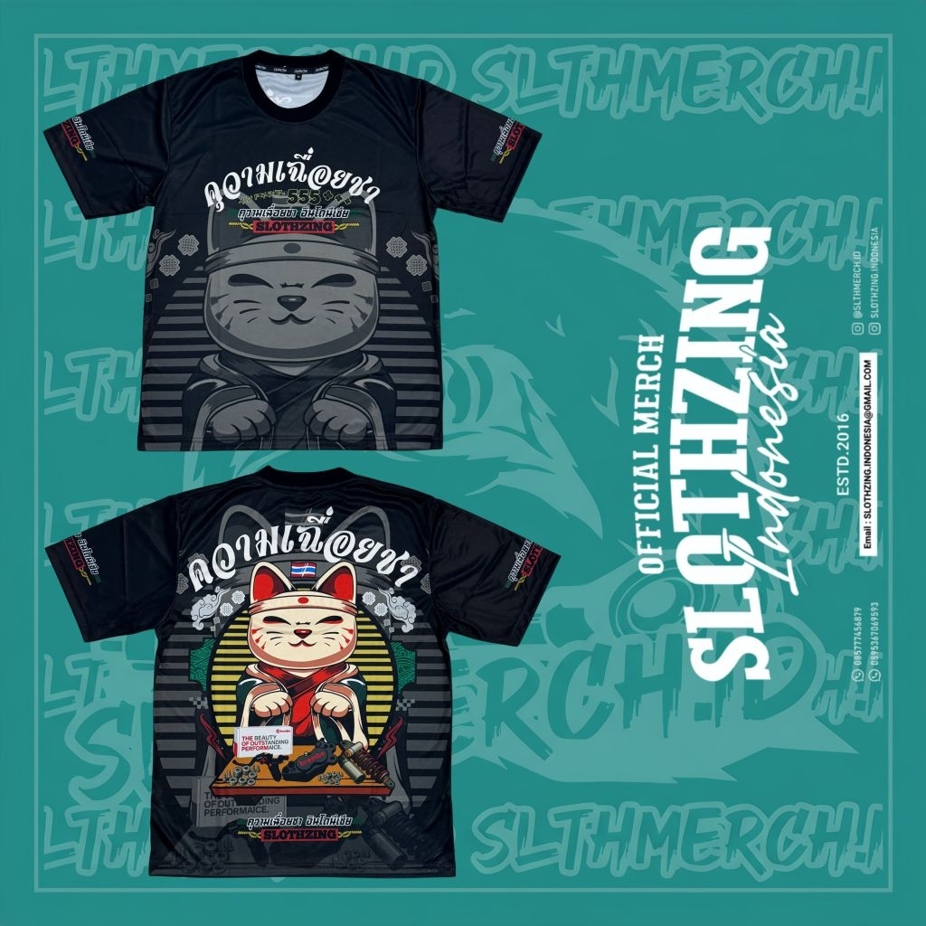 JERSEY SLOTHZING INDONESIA | MANEKI NEKO