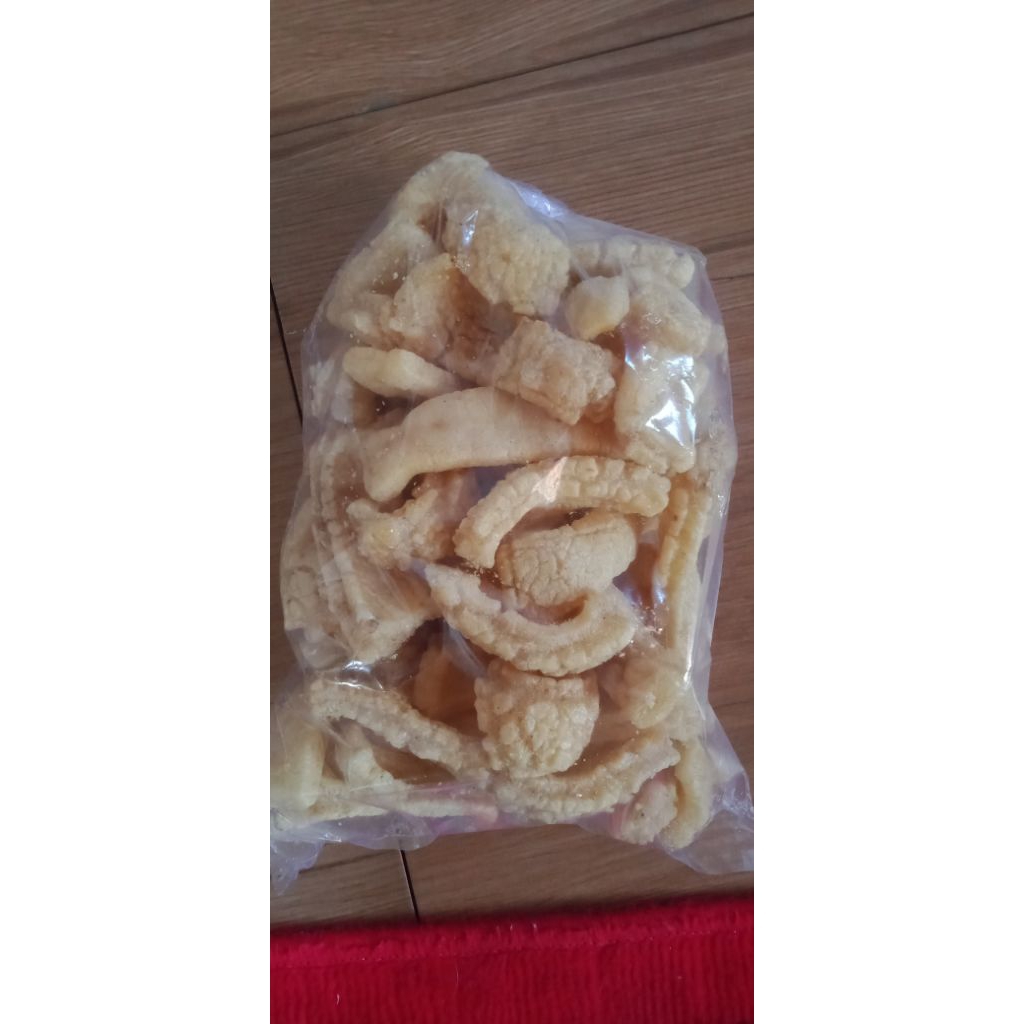 Kerupuk rambak panjang