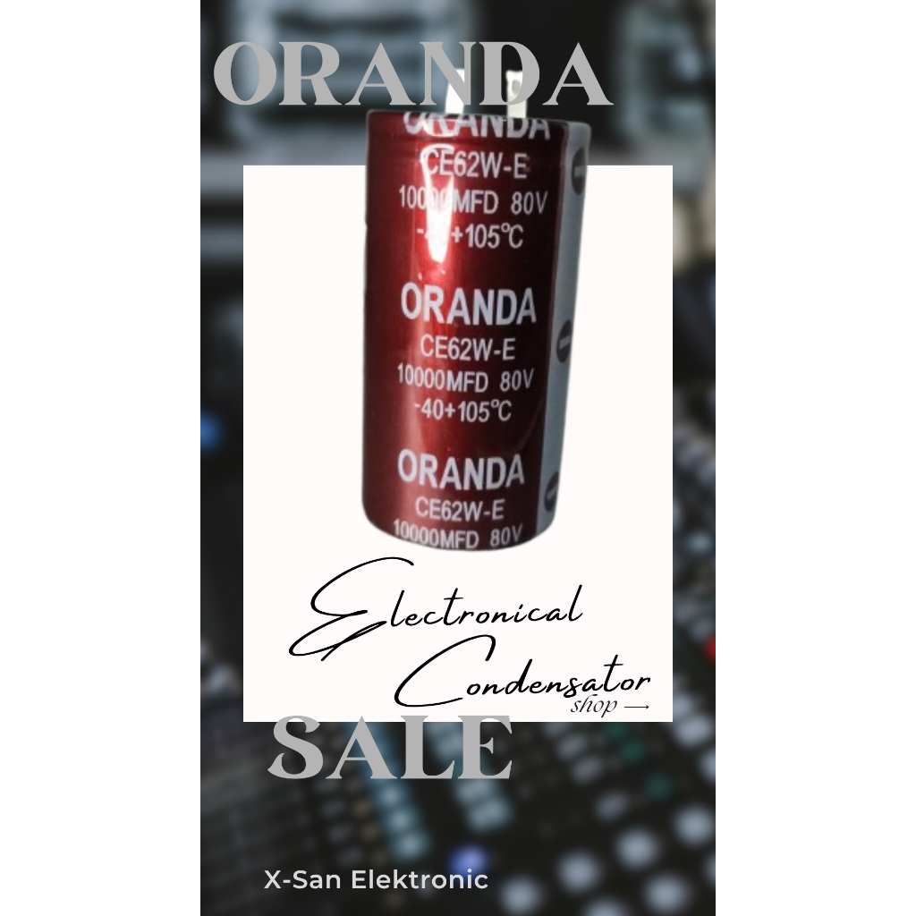 ORANDA Elco 10000 Micro 80V – Power Supply & Amplifier Upgrade