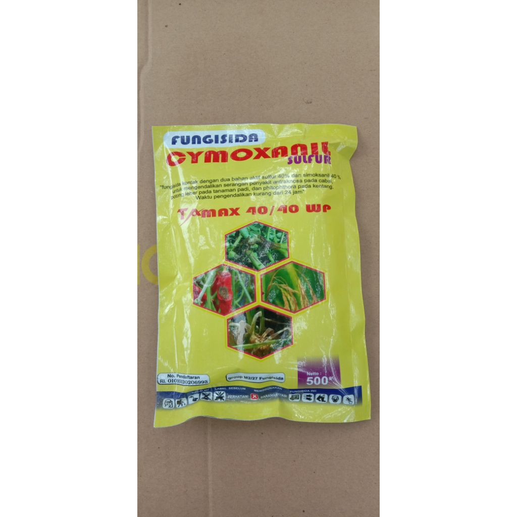 TAMAX 500 GR ||FUNGISIDA SIMOKSANIL + SULPHUR||