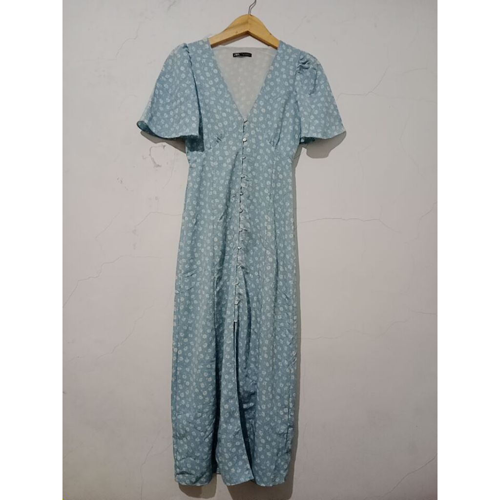 Long Dress Zara Ice Blue