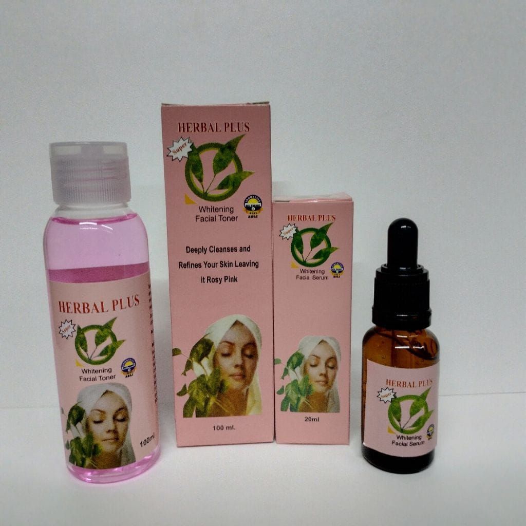 PAKET TONER HERBAL PLUS + SERUM HERBAL PLUS