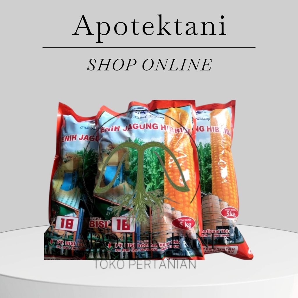 BENIH JAGUNG hibrida BISI 18 KEMASAN 5KG