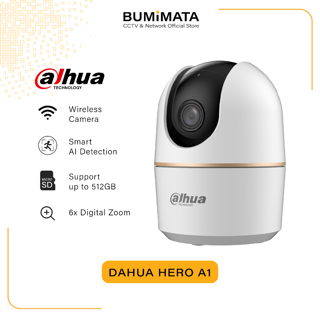 Kamera CCTV Wifi Cam Dahua Hero H3A H5A 3MP 5MP