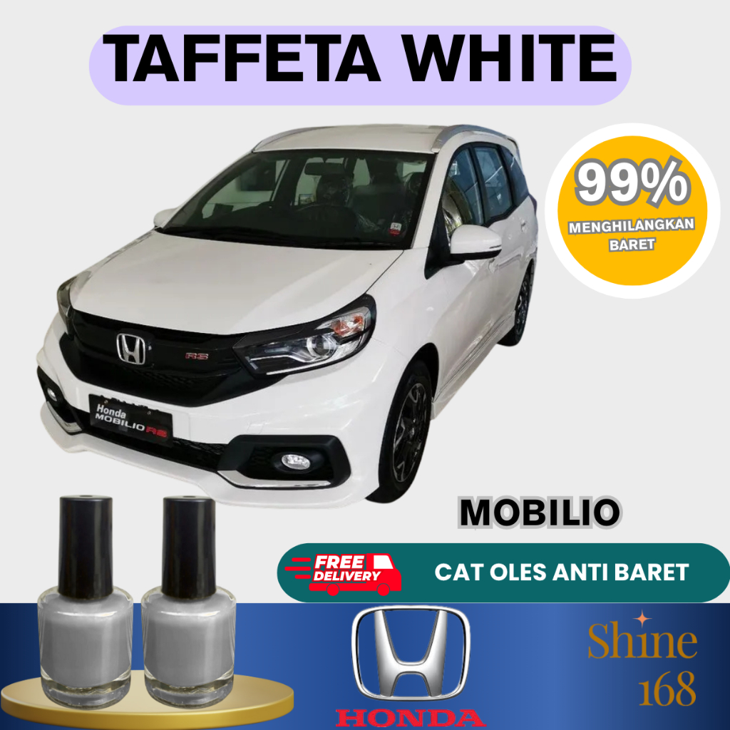 CAT OLES PENGHILANG BARET TAFFETA WHITE NH578 HONDA BRIO MOBILIO