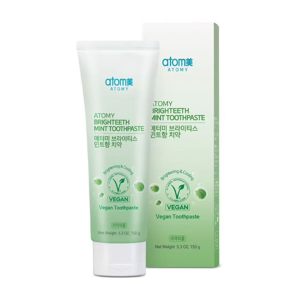 ATOMY BRIGHTENING TOOTHPASTE / ODOL ATOMY MENCERAHKAN GIGI / PASTA GIGI MINT ATOMY