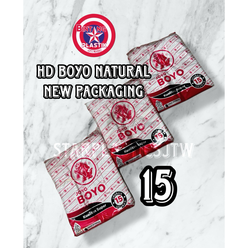 KRESEK Plastik JOYO BOYO MERAH HD IDOLA NATURAL (Part 2) uk 15 , 24 , 28 , 32 SUPER QUALITY