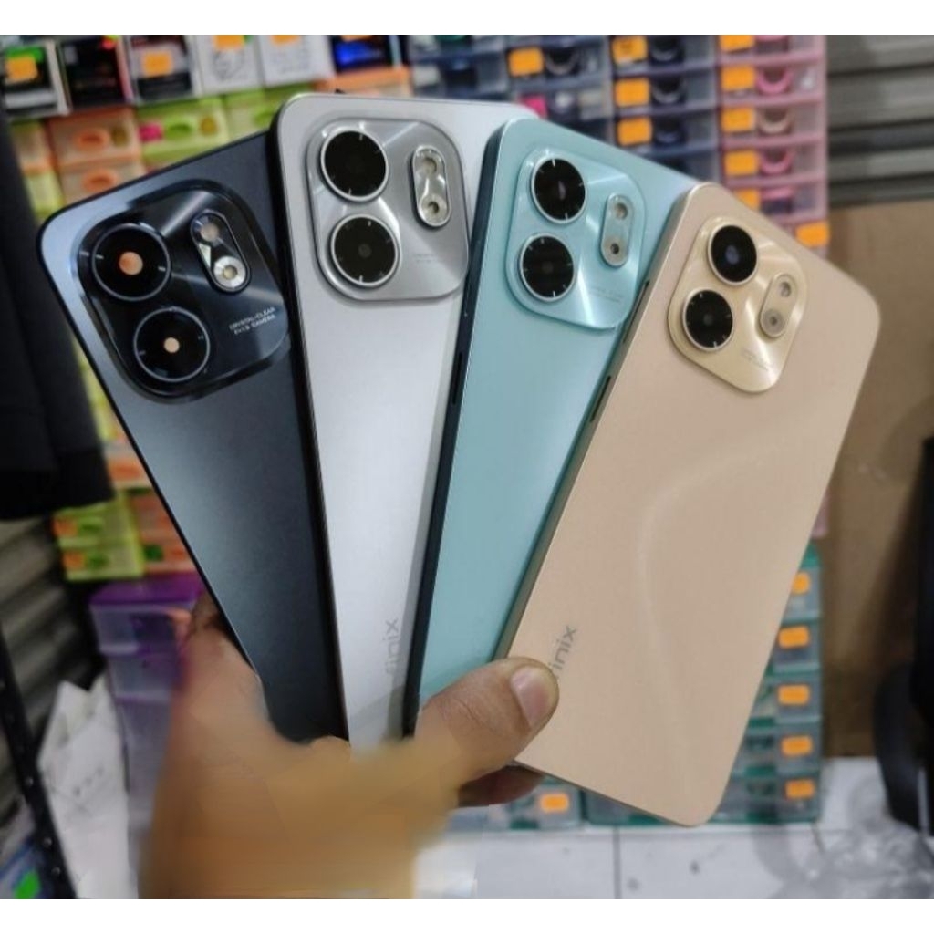 Casing Fullset Hp For Infinix Smart 9 X6532 X6532C Kesing Housing Fullset Backdoor + Bezel Tulang Ra