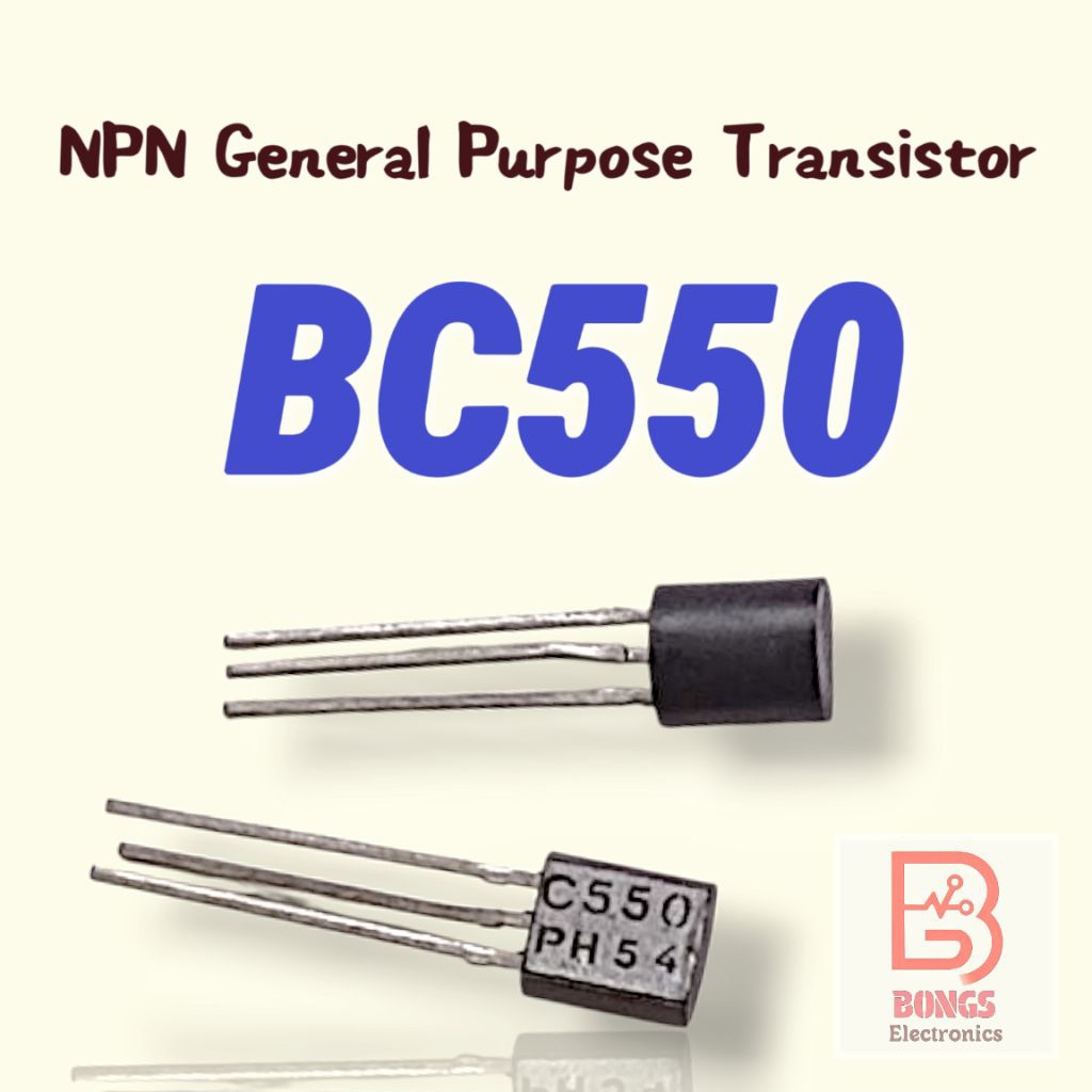 BC550/C550 Transistor NPN Philips TO - 92