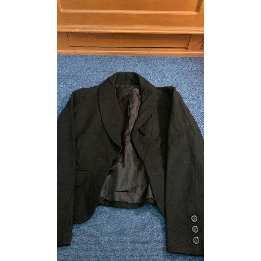 outer blazer flanel