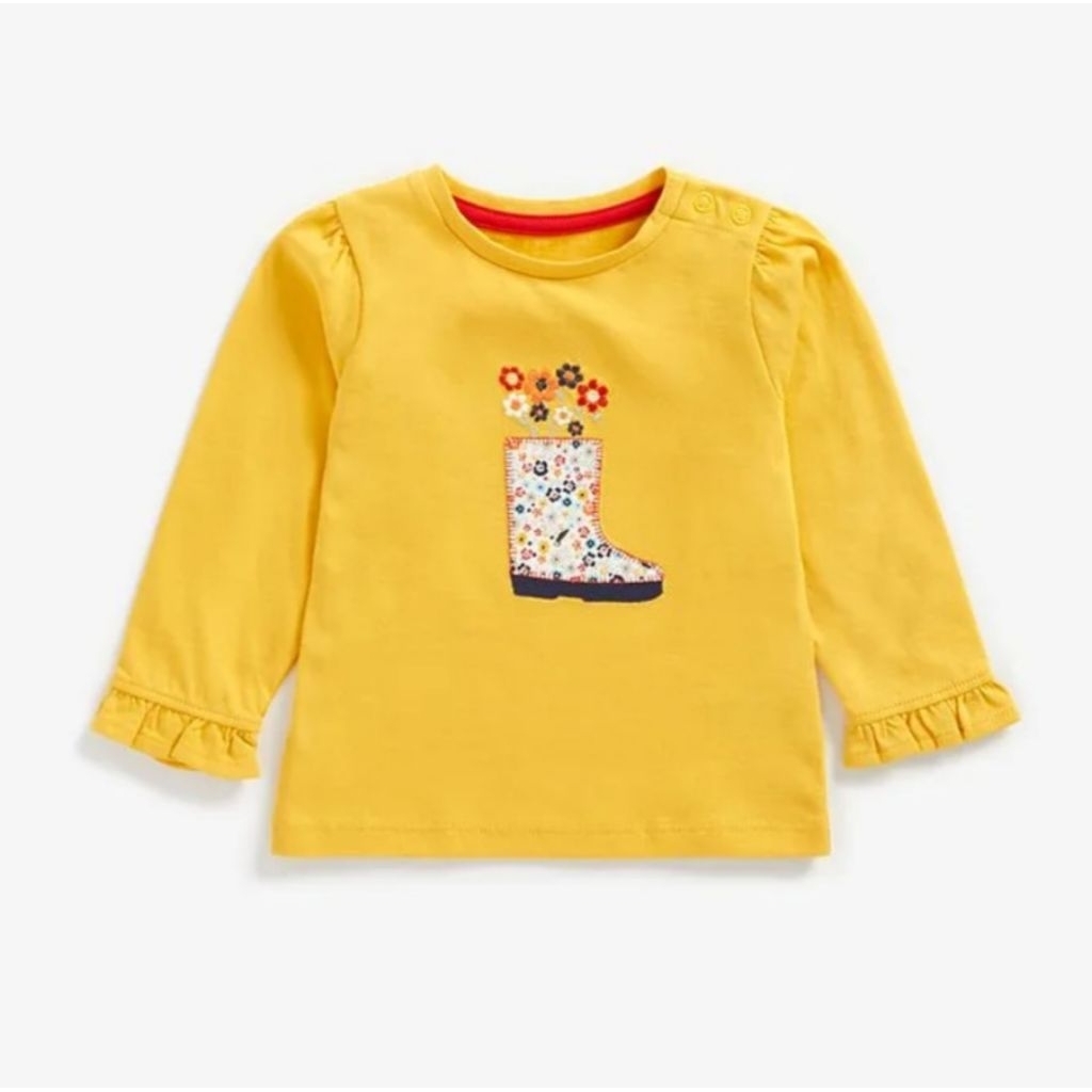 (NEW) Long Sleeve T-Shirt Mothercare / Kaos Anak Mothercare / Kaos MC / Kaos Mothercare / Kaos Lenga