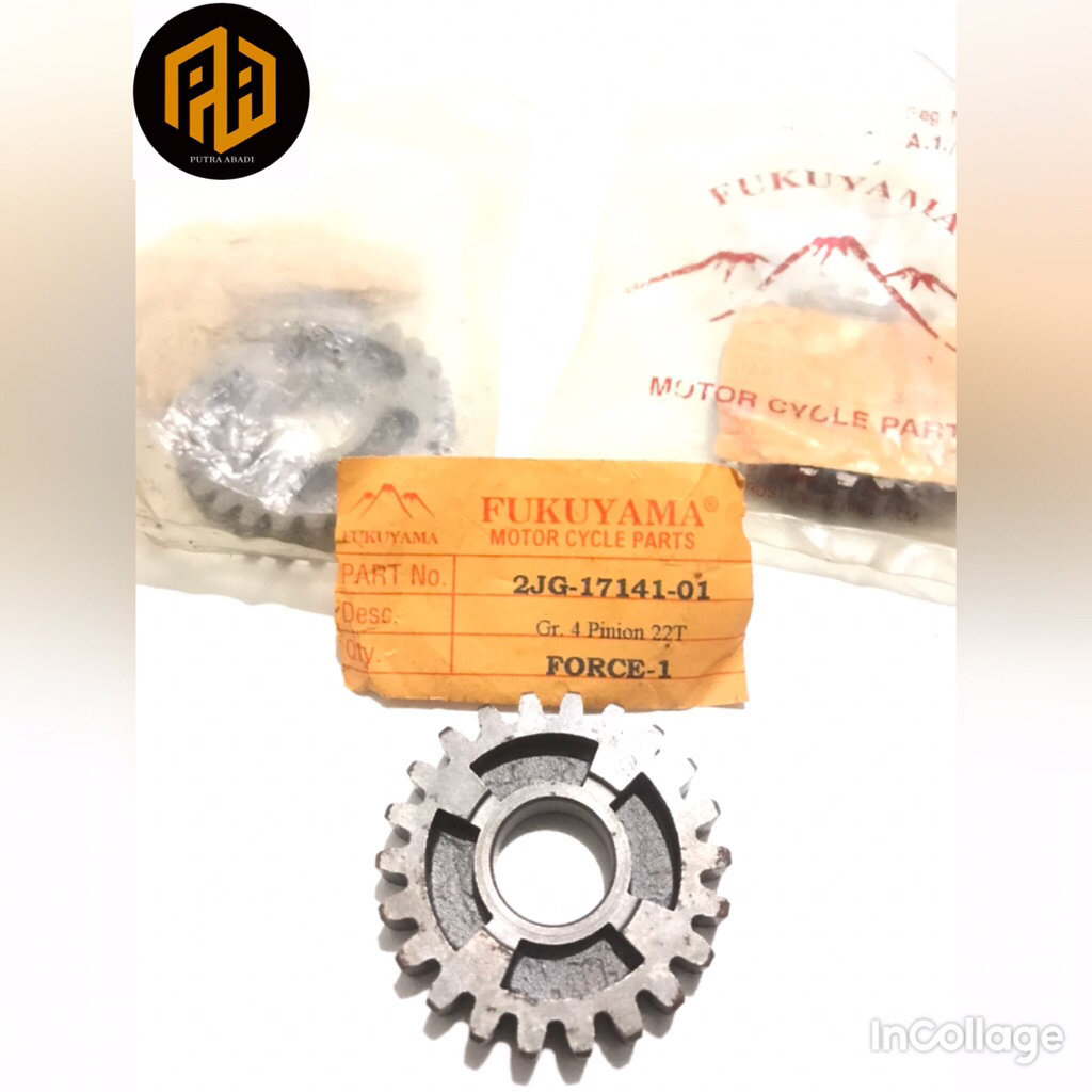 Rasio Fizr Gigi 4 22T - Rasio Fizr 22T Tenaga Topspeed Cepat Naik Dan Tarik