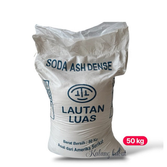 Soda ash - Soda ash dense - Soda abu - 50 kg