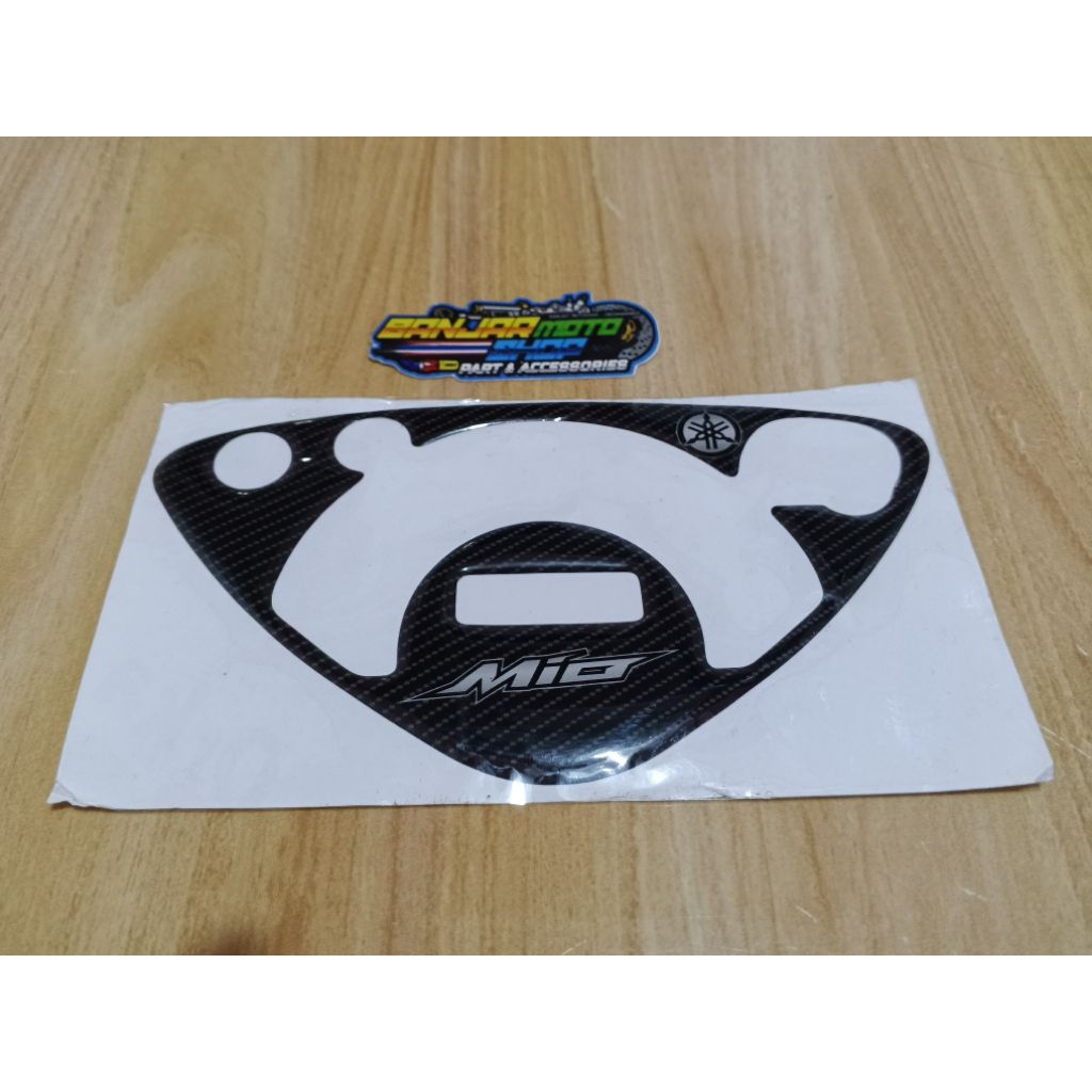 STIKER TIMBUL SPEDOMETER MIO SPORTY KARBON STIKER SPEDO  / STICKER SPEDO MIO SPORTY KARBON / STIKER 