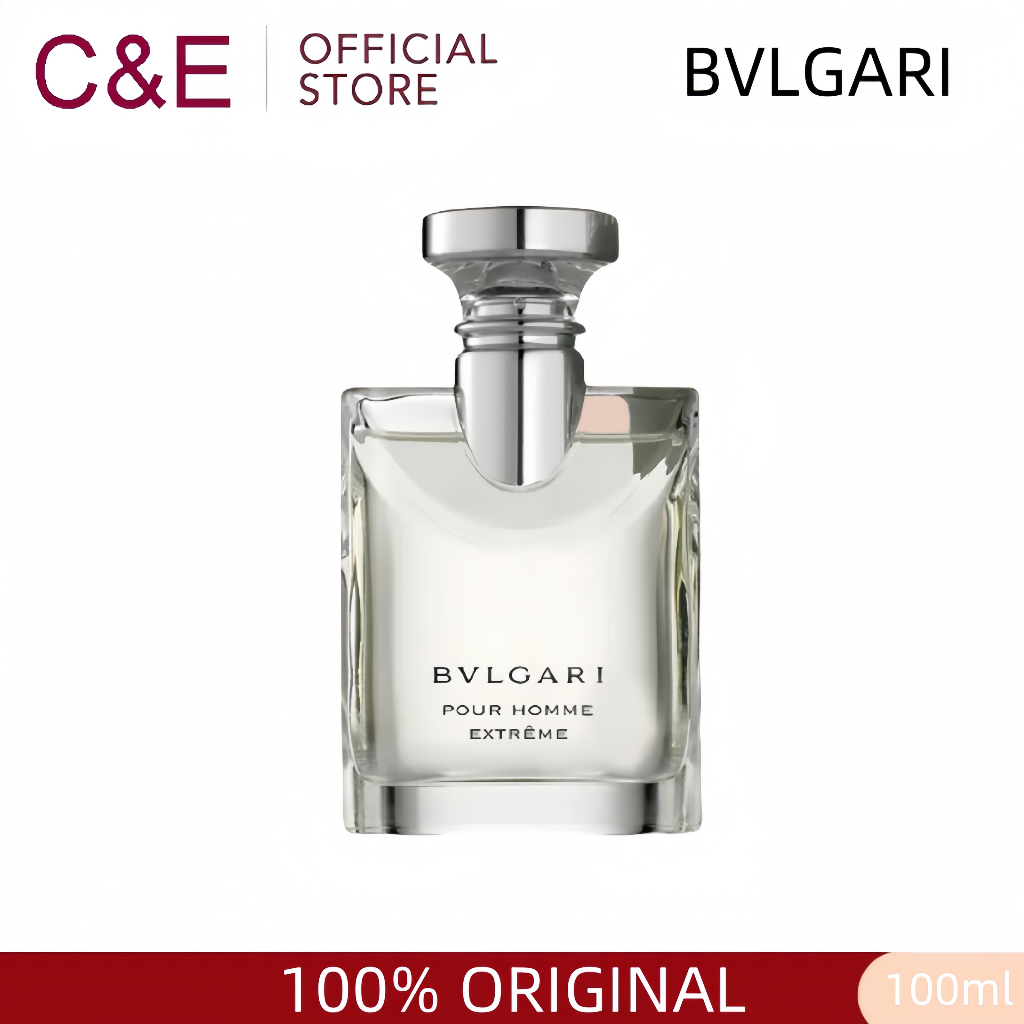 100% Original/Bvlgari Pour Homme Extreme Man EDT 100ML/parfum pria tahan lama 24 jam