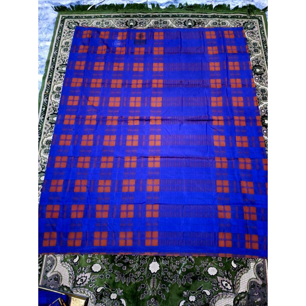 Sarung BHS Samarinda istimewa Legend Tipe KDT Olive muda coklat full sutra