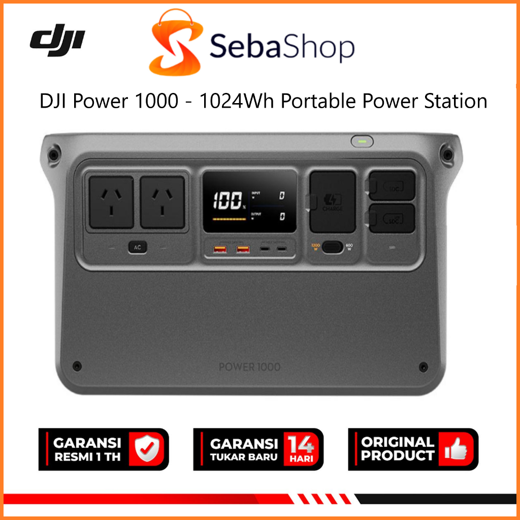 DJI Power 1000 - 1024Wh Portable Power Station Original New - DJI Power 1000 - 1024Wh Portable Power