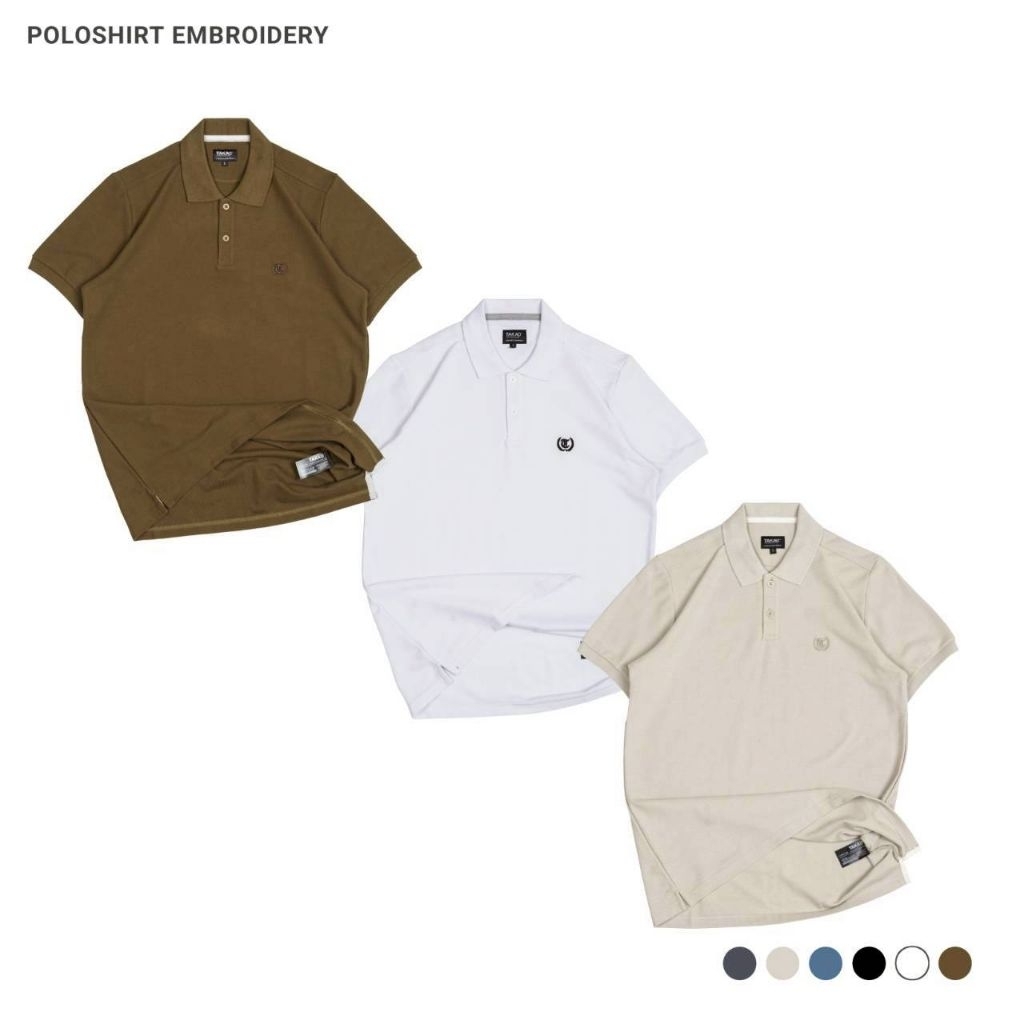 Baju Polo Shirt Original Starlight Model Bordir Simpel Terbaru Kaos Kerah Distro Pria Dewasa Brand L