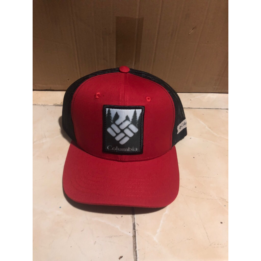 Topi trucker Columbia / topi jaring outdoor Columbia