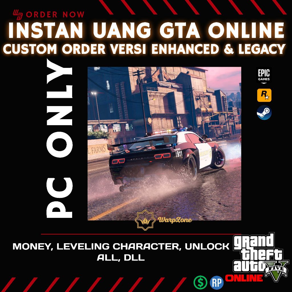 GTA 5 Online PC Custom Order